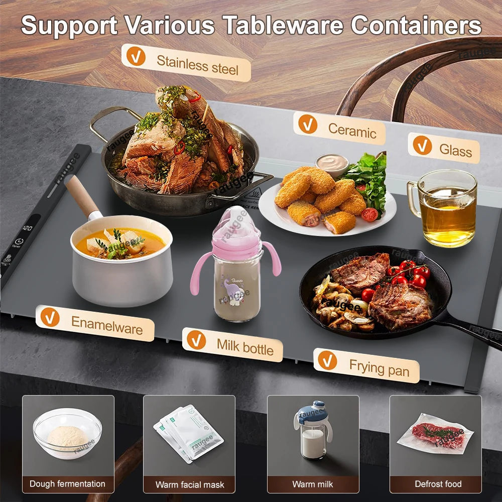 WarmMat Silicone Foldable Food Heater