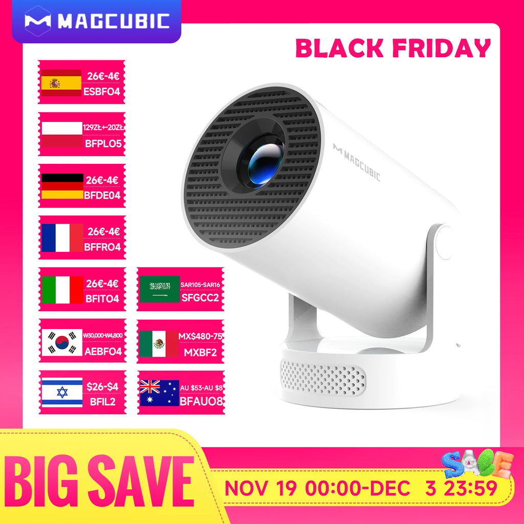 UltraView 4K Pocket Cinema Projector